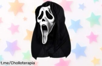 Máscara de Halloween Ghostface de látex realista AONAT, el accesorio perfecto para asustar y disfrutar a un precio loco que te hará ser el alma de la fiesta. ¡No te quedes sin la tuya!