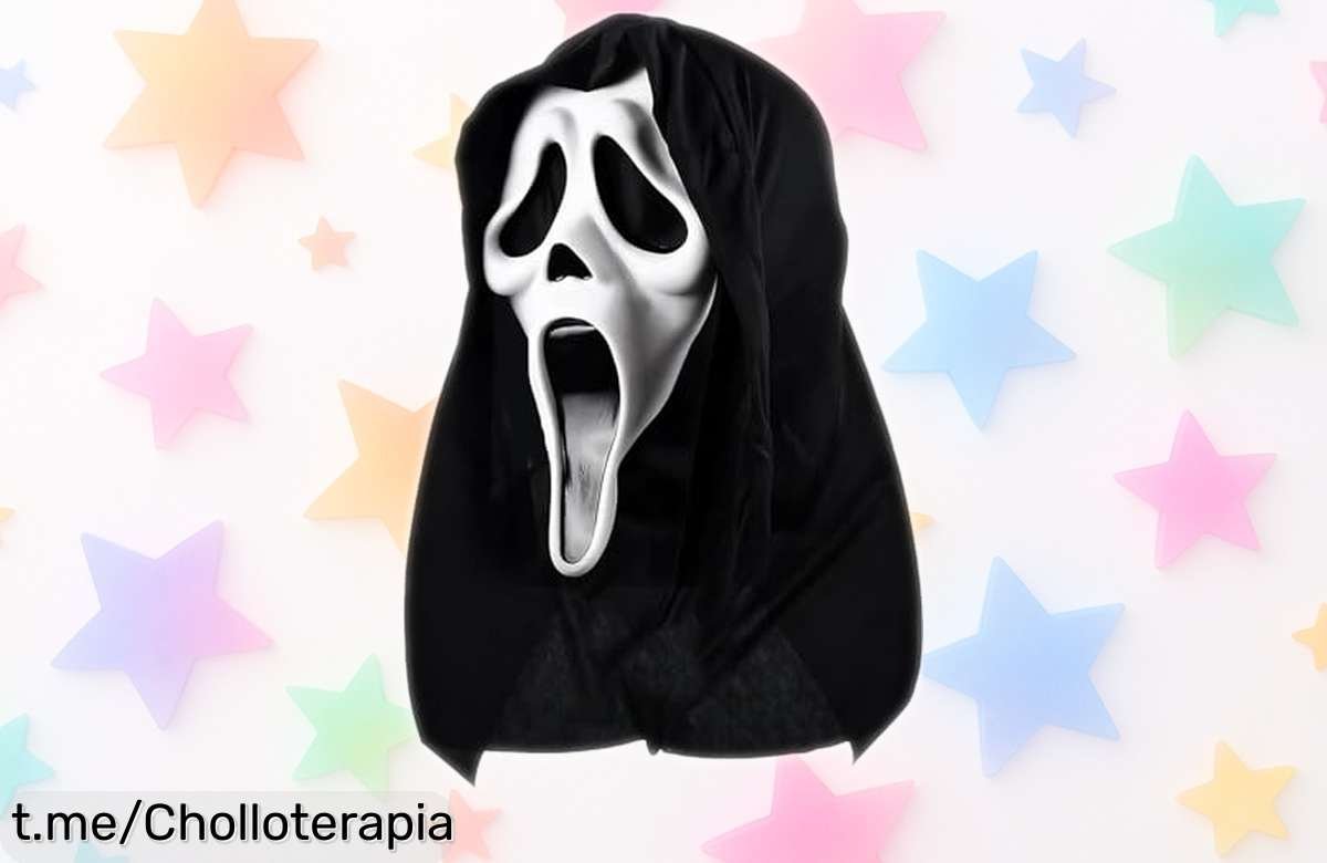 Máscara de Halloween Ghostface de látex realista AONAT, el accesorio perfecto para asustar y disfrutar a un precio loco que te hará ser el alma de la fiesta. ¡No te quedes sin la tuya!