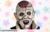 Máscara de terror ZesGlyxyr ultra realista, perfecta para asustar en Halloween con visión y respiración sin problema; ¡ahora a un precio que te hará saltar de alegría!
