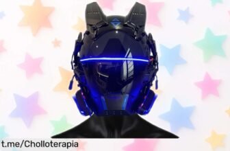 Máscara punk LED JOIN DAN que hará de tus fiestas un fiestón brutal; precio bajo solo por tiempo limitado, no te quedes sin la tuya y sorprende a todos con estilo.