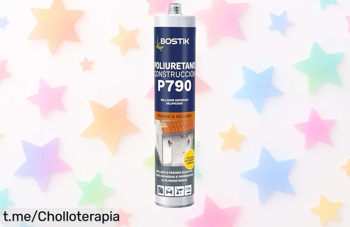 Masilla de poliuretano Bostik P790, super resistente y flexible a un precio loco: ¡sella tus juntas fácil y rápido con este ofertón que no puedes dejar escapar!