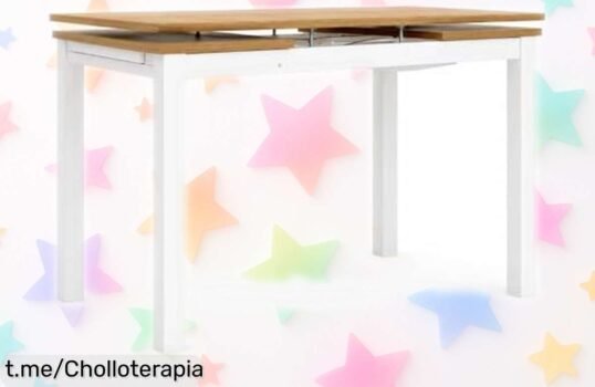 Mesa de cocina extensible DUPI, perfecta para invitar a tus amigos y ahora con un precio loco que no querrás dejar pasar. Dale vida a tu hogar y sorpréndelos ya mismo.