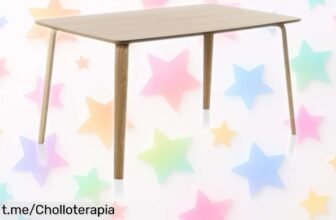 Mesa de comedor Alexandra House en roble: el ofertón perfecto para tu hogar, ligera y con diseño natural que encaja en cualquier rincón. ¡No bien lo pienses y hazla tuya ya!