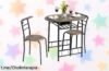 Mesa de comedor con 2 sillas Yaheetech a precio loco: perfecta para aprovechar cada rincón y darle un toque práctico y stylish a tu hogar. ¡No te lo pierdas, es una ocasión única!