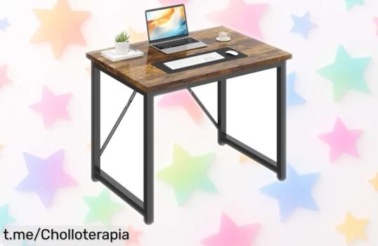 Mesa escritorio pequeña JUMMICO a precio loco, ideal para tu rincón de estudio. Aprovecha esta oportunidad y dale vida a tu espacio, ¡no te lo puedes perder!