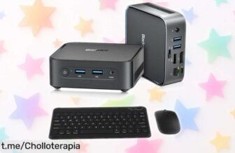 Mini PC Blackview MP50 con Ryzen 7 y 16GB de RAM a precio loco, la oportunidad perfecta para tener un setup impresionante sin dejar el bolsillo vacío.