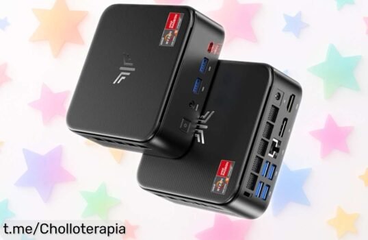 Mini PC NiPoGi E3B con Ryzen 5 y 16GB de RAM a precio loco, nunca visto antes; dale poder a tus tareas y disfruta cada momento sin preocupaciones.
