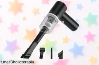 Mini aspiradora de mano para el coche que te deja todo impoluto en segundos, ¡es sin cable y a un precio regalado! Aprovecha esta oferta explosiva antes de que se agote.