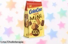 Mini galletas ColaCao bañadas en chocolate a precio loco, un capricho crujiente que no querrás dejar escapar; ¡date ese dulce momento ahora mismo!