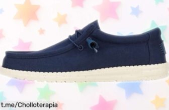 Mocasines HEYDUDE Wally Canvas Navy, frescura y estilo al instante con un precio loco que no podrás dejar pasar: ¡ponte cómodos y sal a disfrutar de la vida ya!