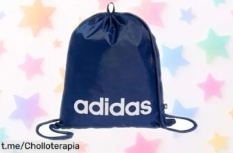 Mochila gymsack adidas Linear, ideal para tu día a día, ¡con material resistente y un precio loco que no querrás dejar pasar!