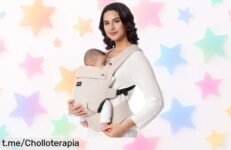 Mochila portabebés Momcozy ergonómica con soporte lumbar a precio loco: ¡lleva a tu pequeño cómodamente y disfruta de tener las manos libres! No te quedes sin ella, oferta limitada.