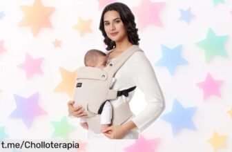 Mochila portabebés Momcozy ergonómica con soporte lumbar a precio loco: ¡lleva a tu pequeño cómodamente y disfruta de tener las manos libres! No te quedes sin ella, oferta limitada.