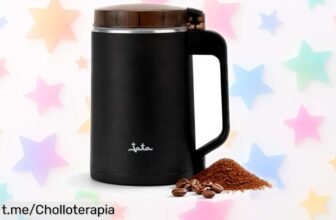 Molinillo eléctrico JATA JEML1820 para café y especias con función rápida, ¡rebajado a un precio increíble que llenará tus platos de sabor!