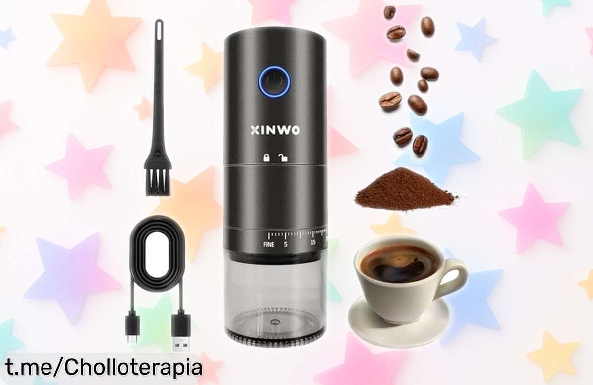 Molinillo eléctrico XINWO Abidjan con 38 niveles para un café molido a tu medida, ahora a un precio regalado que no puedes dejar escapar. ¡Disfruta de cada sorbo ya!