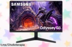 Monitor gaming Samsung Odyssey G3 de 24” con FreeSync Premium y 200Hz a un precio increíble, ¡no te quedes sin disfrutar tus partidas como nunca antes!