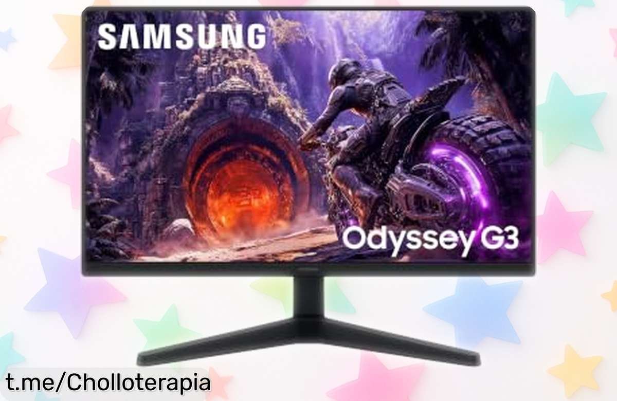 Monitor gaming Samsung Odyssey G3 de 24” con FreeSync Premium y 200Hz a un precio increíble, ¡no te quedes sin disfrutar tus partidas como nunca antes!