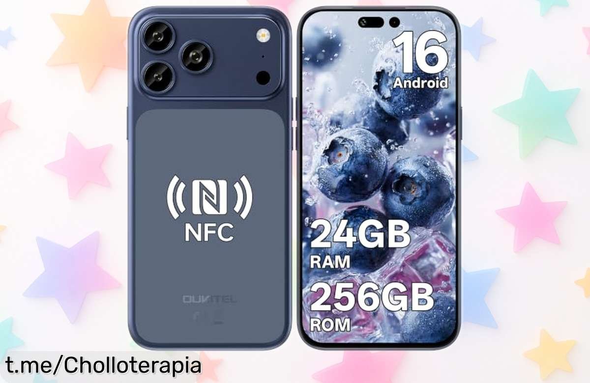 Móvil OUKITEL C17 Plus, pantalla gigante de 6,9” y 24GB RAM a un precio loco que se vuela; ¡no esperes más para capturar momentos brutales en fotos increíbles!