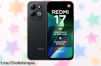 Móvil Redmi 17 con pantalla gigante y carga turbo: ¡batería para todo el día a un precio regalado! No dejes pasar este chollazo que transforma tus momentos.