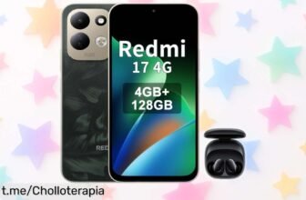 Móvil Xiaomi REDMI 17 4G con pantalla gigante y batería eterna, ¡con auriculares incluidos! Llévalo ahora a un precio regalado que no podrás dejar escapar.