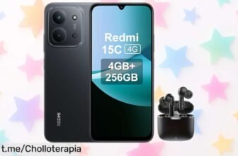 Móvil Xiaomi Redmi 15C con pantalla gigante y cámara de 50 MP a un precio regalado que no puedes dejar escapar, ¡llévatelo ya y captura tus mejores momentos!