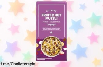 Muesli de frutas y frutos secos by Amazon: aprovecha este precio loco y llena tus mañanas con energía, ¡no te lo puedes perder!