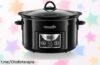 Olla de cocción lenta Crockpot perfecta para 5 personas: ¡ofertón con temporizador y mantenimiento caliente que no podrás dejar escapar!