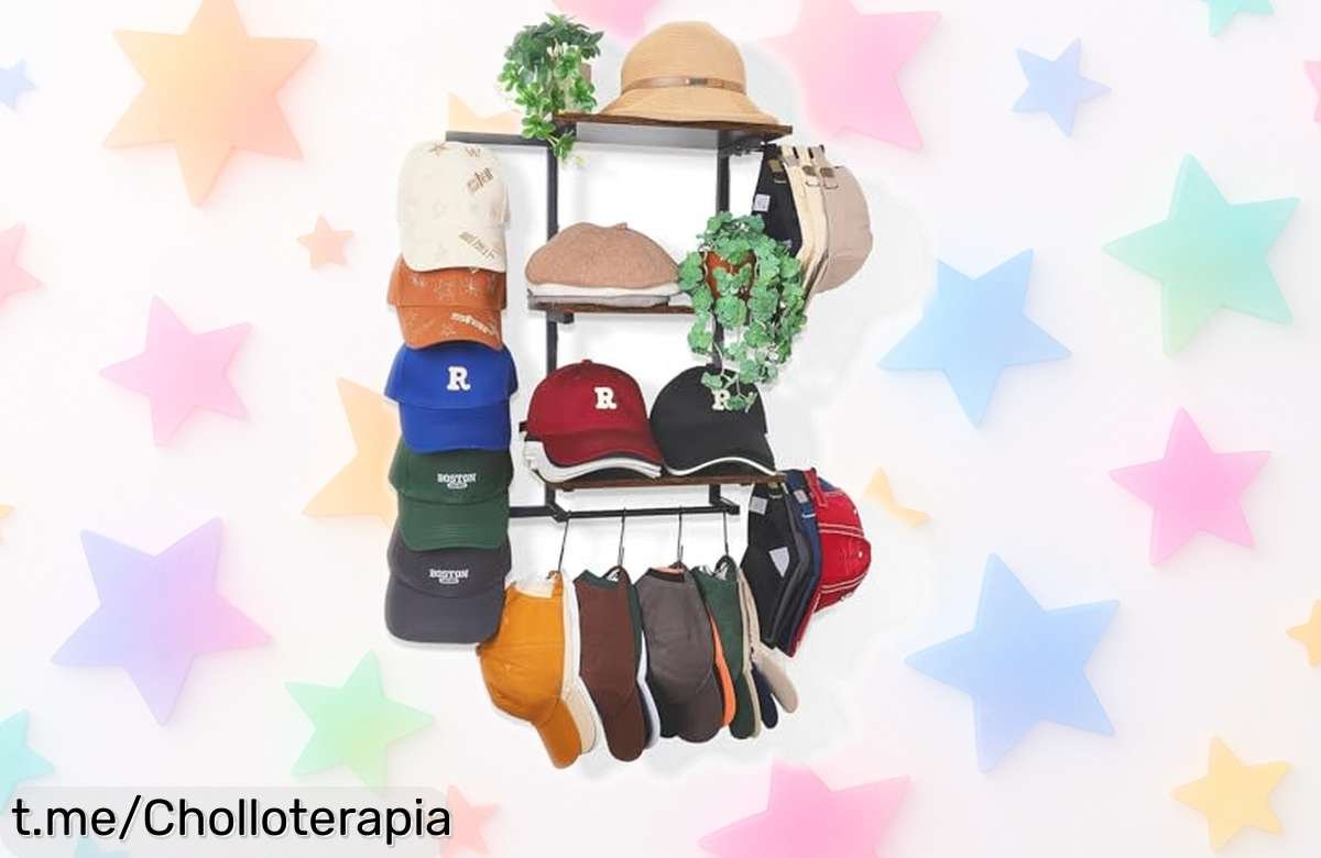 Organizador de gorras VinCourna, el ofertón que necesitas para tener más de 100 sombreros bien ordenados y siempre a mano. ¡Aprovecha esta oportunidad única antes de que se acabe!