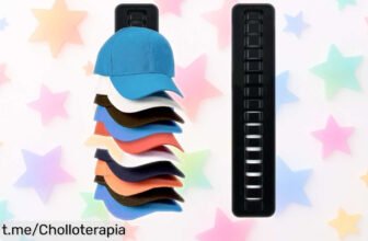Organizador de gorras de béisbol que se pega en la pared y resuelve el lío en segundos, ¡aprovecha este ofertón antes de que desaparezca!