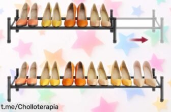 Organizador de zapatos metálico Tajsoon a un precio regalado, maximiza tu espacio con este zapatero extensible y nunca te quedes sin lugar para tus favoritos.¡Cómpralo ya!