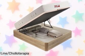 Pack colchón PIKOLIN de muelles viscoelásticos con canapé abatible y almohadas, un ofertón que te hará soñar cada noche. ¡No lo dejes pasar!