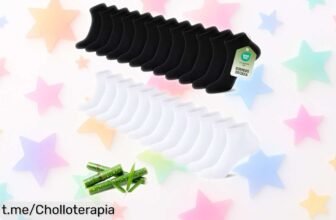 Pack de 12 o 24 pares de calcetines cortos SukModen, ¡rebajados para que tus pies estén frescos y cómodos todo el día! No te lo pierdas, tu mejor aliado está aquí.