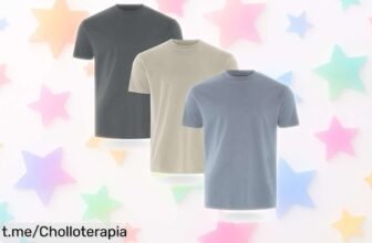Pack de 3 camisetas FM London para hombre, diseño atemporal y frescura todo el día a precio de escándalo. No te las pierdas, ¡hazte con ellas ya!