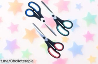 Pack de 3 tijeras multiusos ultra afiladas que no se rompen ni delante de un dinosaurio, ¡es el momento perfecto para equipar tu hogar y hacer manualidades!