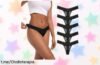 Pack de 5 tangas de encaje Auithery con control de abdomen: un ofertón irresistible que realza tu figura y enciende la pasión. ¡No te lo pierdas!