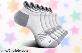 Pack de 6 calcetines deportivos BULLIANT a un precio loco: mantén tus pies frescos y secos todo el día, ¡no dejes escapar este ofertón que hará feliz cada paso!