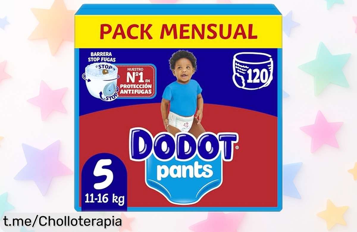 Pañales Dodot Activity en pack grande: mantén a tu bebé sequito y feliz hasta 12 horas, ¡no dejes pasar este ofertón increíble que te hará sonreír!