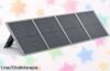 Panel solar portátil AFERIY 100 W, carga rápida y resistente al sol o lluvia, un chollazo que no puedes dejar pasar para tus aventuras outdoor. ¡Hazte con él antes de que se agote!