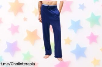Pantalón de pijama Tommy Hilfiger para hombre, ¡última oportunidad a un precio loco! Relájate con estilo y siente la diferencia en tu tiempo de descanso.
