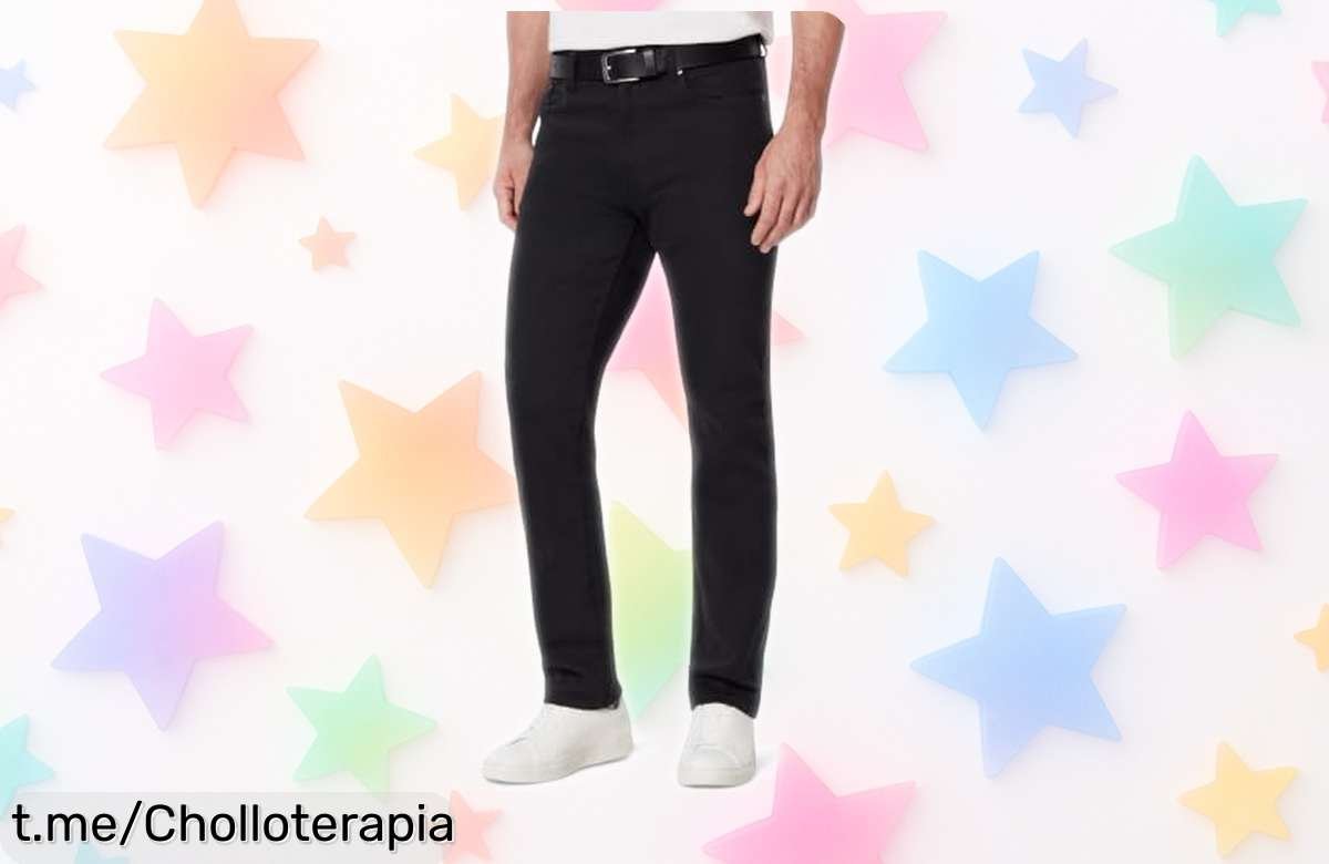 Pantalones de algodón Amazon Essentials para hombre, la comodidad básica que encaja en cualquier plan, ¡y ahora a precio de ganga! No te lo pierdas y hazlo tuyo hoy.
