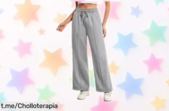 Pantalones de chándal térmicos PINSPARK con forro polar a un precio regalado, calidez y estilo que no puedes dejar escapar ¡Hazte con ellos ahora!
