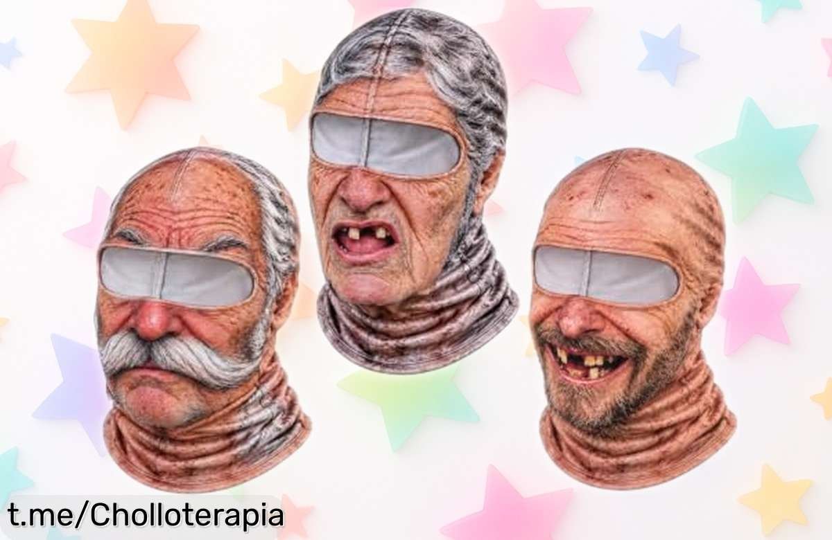 Pasamontañas con diseño realista, ideal para hacer deporte o fiesta: ¡aprovéchate de este chollazo que no durará mucho y pórtate como un verdadero pro!