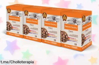 Patés naturales para perros mini adultos Nature’s Variety a un precio regalado: ¡ricos y saludables en cada bocado para tu peludo! ¡No dejes pasar esta joya por mucho tiempo!