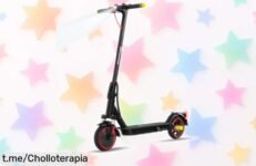 Patinete eléctrico EVERCROSS EV85F con potente motor y 30 km de autonomía, ¡ofertón que te hará recorrer la ciudad sin parar! Aprovecha este precio loco antes de que se acabe.
