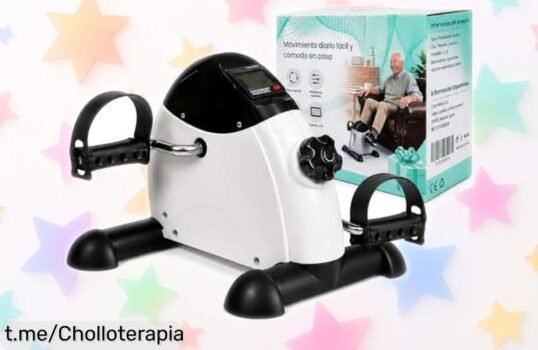 Pedal estático CREACLOUD para mayores, la forma más fácil de mantenerte activo en casa a un precio de ganga que no querrás dejar pasar; ¡muévete y vive mejor hoy!