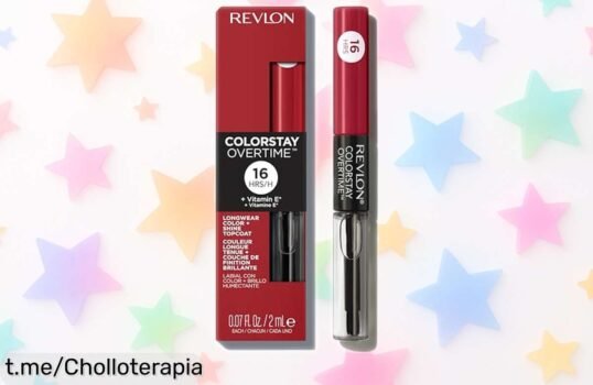 Pintalabios Revlon ColorStay Overtime que se queda contigo todo el día y al mejor precio, ¡aprovéchalo antes de que desaparezca!