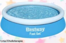 Piscina hinchable Bestway perfecta para refrescarte este verano a precio de ganga, no dejes pasar esta oportunidad y disfruta con familia y amigos en casa.