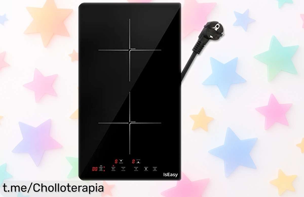 Placa de inducción de 3000W con control táctil para calentar en un abrir y cerrar de ojos, ahora a precio rebajado: ¡renueva tu cocina antes que se agote!