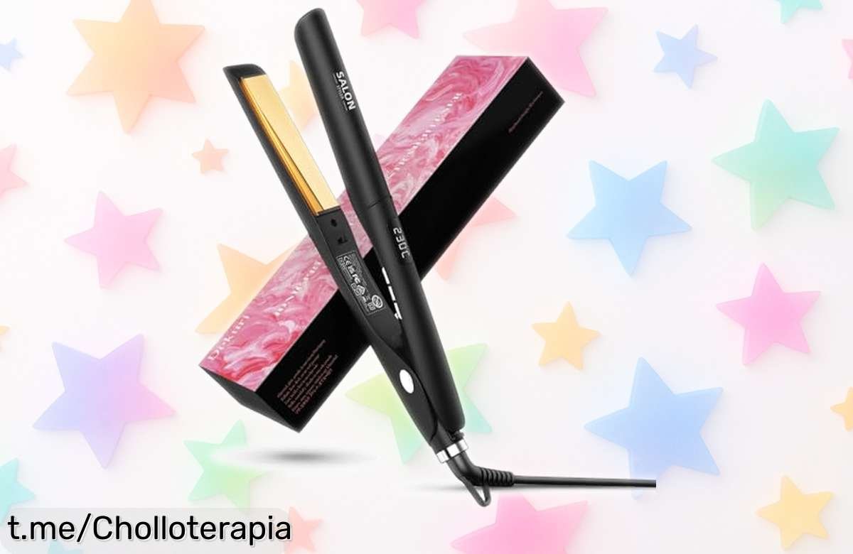 Plancha y rizadora 2 en 1 Dekuri, ¡precio de locos para un pelo perfecto al instante! Olvida las prisas y deslumbra con tu estilo hoy mismo.