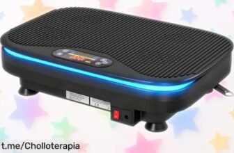 Plataforma vibratoria SportNow con 99 velocidades y Bluetooth: entrega a tu hogar el gym de tus sueños por un precio loco que no puedes dejar pasar. ¡Empieza hoy mismo!